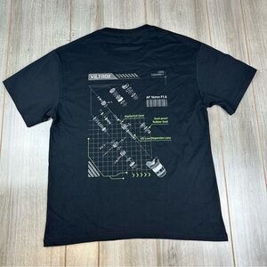 Viltrox Studio T-Shirt Men’s XL Graphic Tee Camera Lens Photography Black